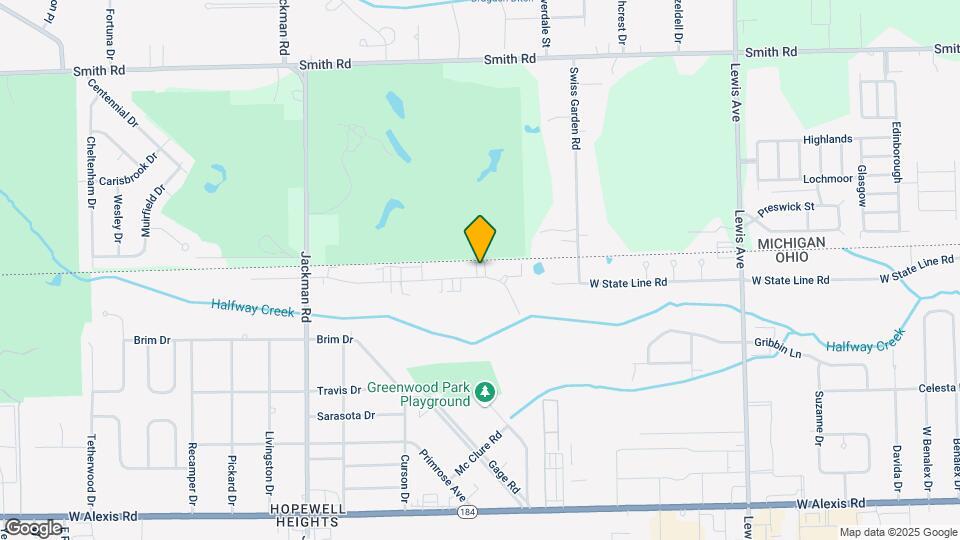 1358 Brooke Park Dr Map and Location Details