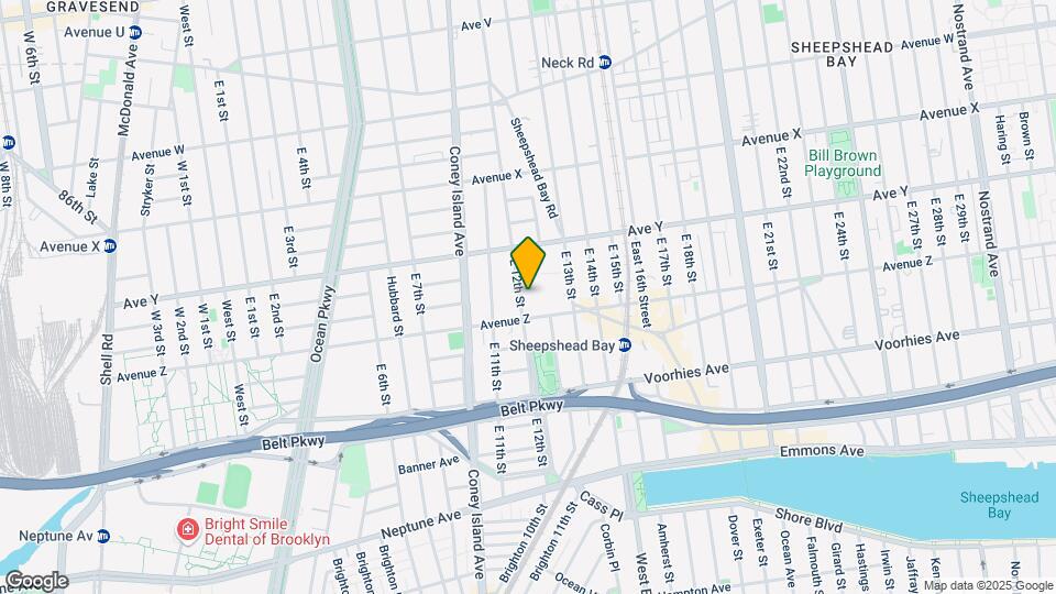 2555 E 12th St Map and Location Details