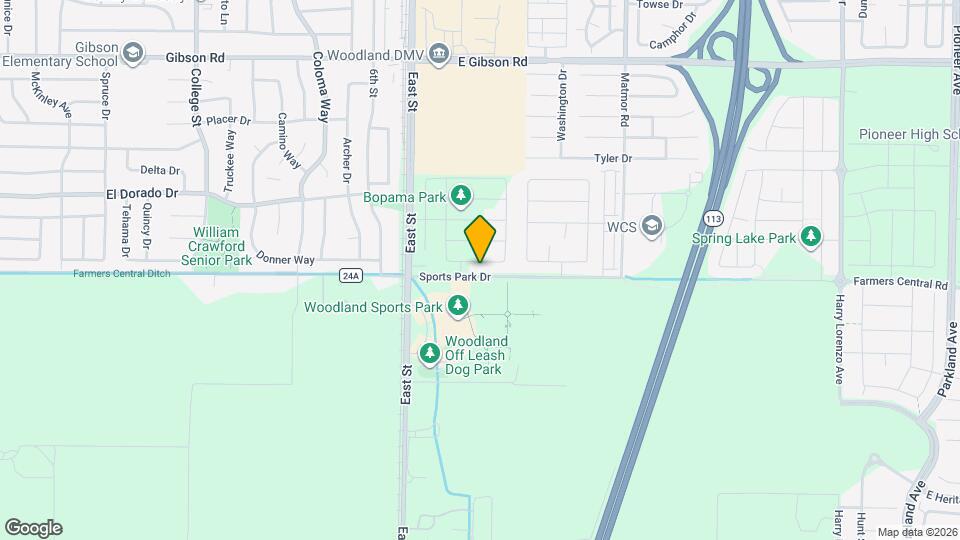 1262 Bray Dr Map and Location Details