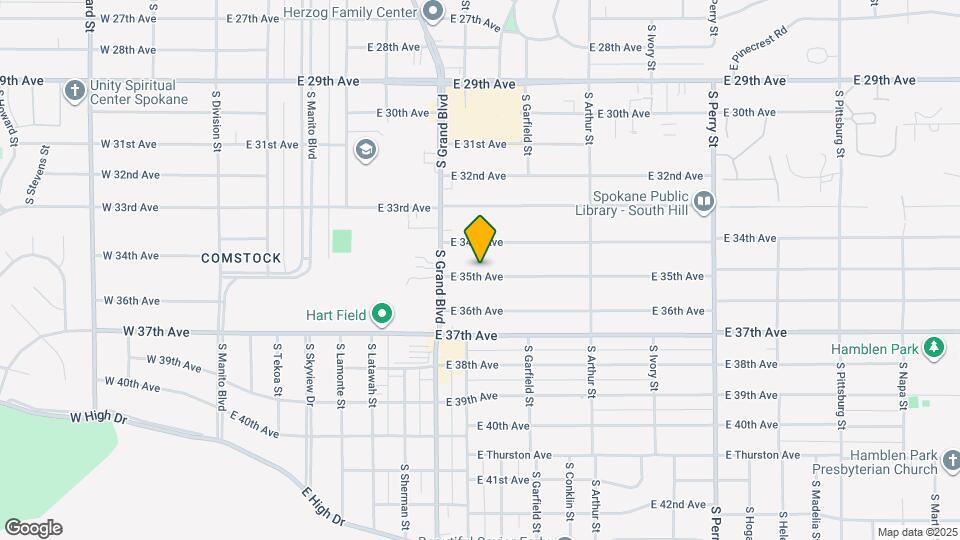 719 E 35th Ave Map and Location Details