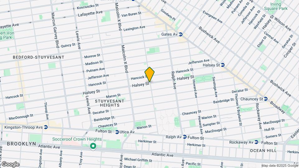 683 Halsey St Map and Location Details