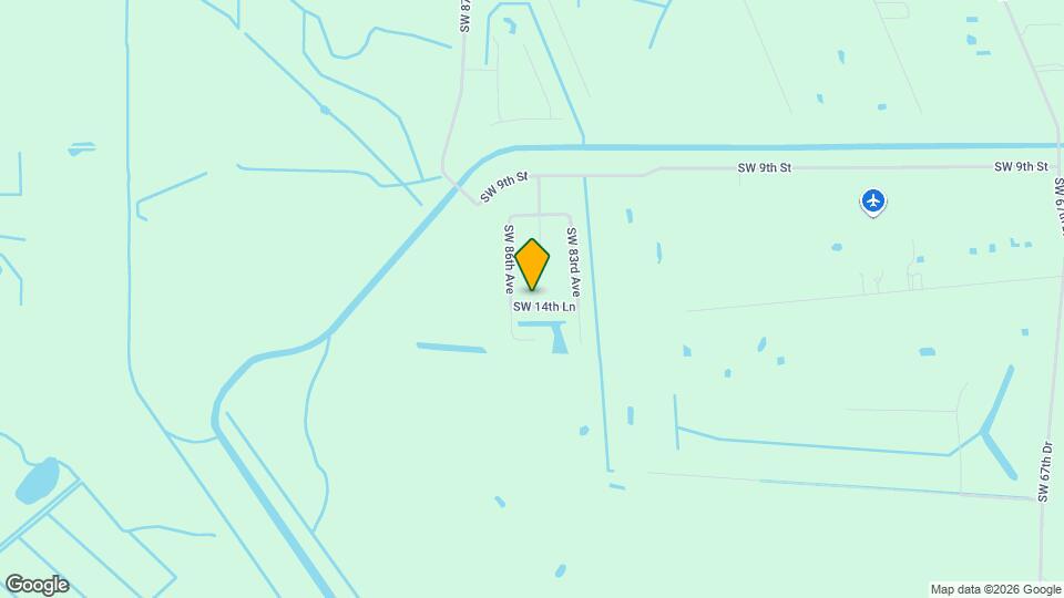 8451 SW 14th Ln Mapa y Detalles de la Ubicación