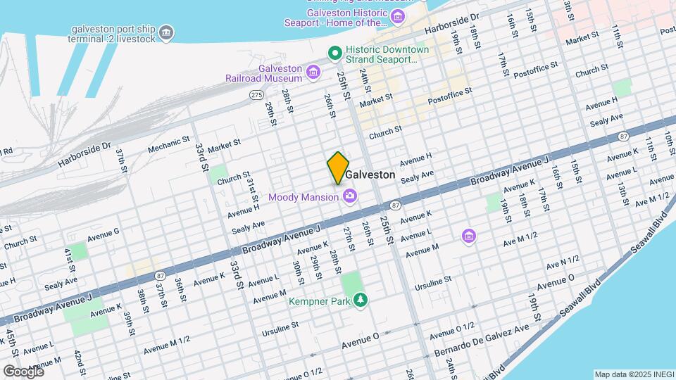 808 27th St Map and Location Details