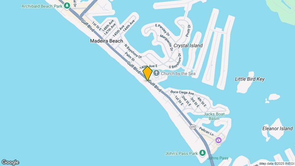 13700 Gulf Blvd Map and Location Details
