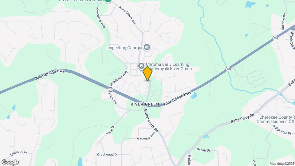 235 River Green Ave Map and Location Details