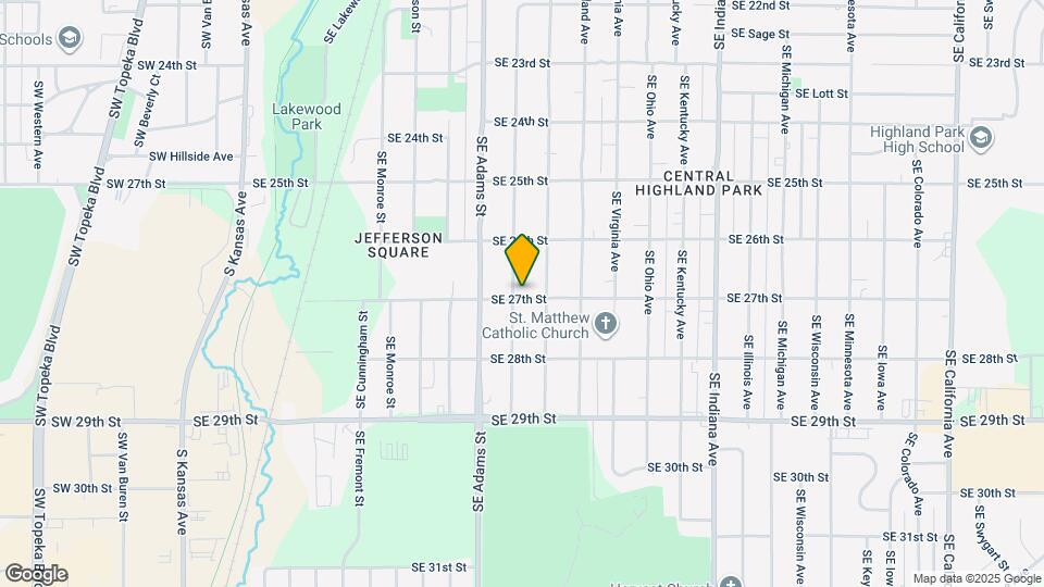 2634 SE Massachusetts Ave Map and Location Details