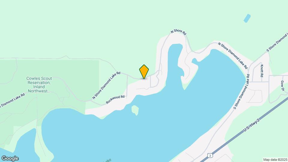 5046 N Shore Diamond Lake Rd Map and Location Details