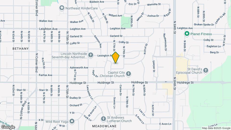 1701 Ridgehaven Ct Map and Location Details