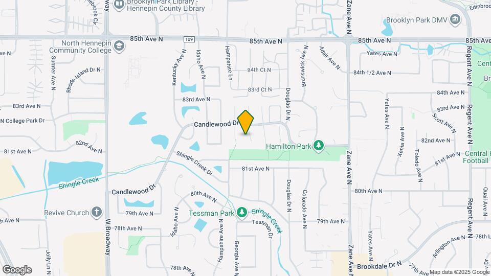 8125 Georgia Ct N Mapa y Detalles de la Ubicación