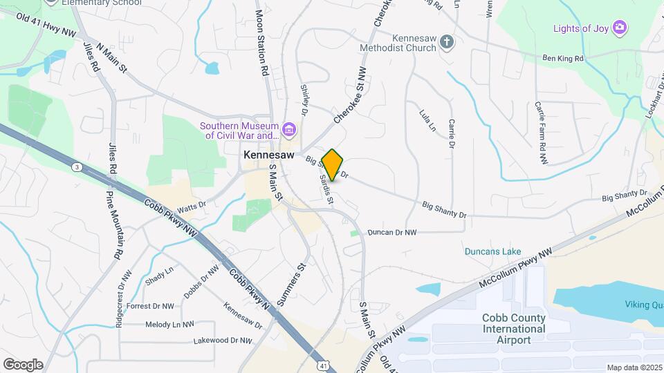 2790 Sardis St Map and Location Details