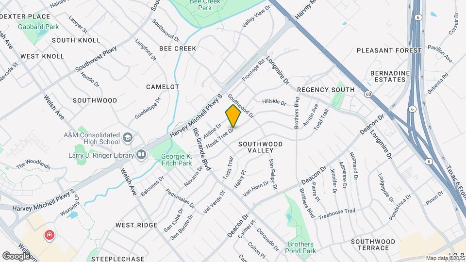 1208 Hawk Tree Dr Map and Location Details