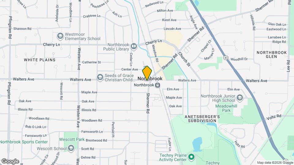 2021 Walters Ave Map and Location Details