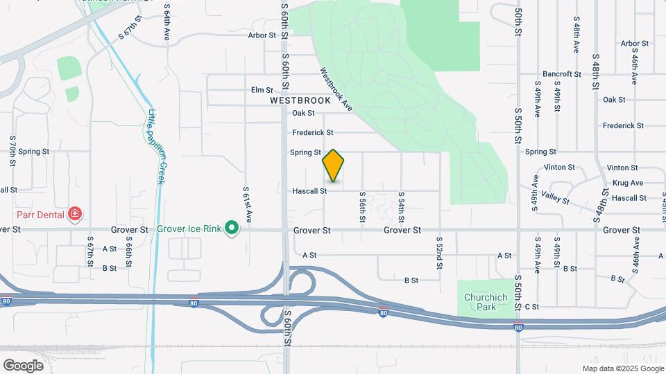 5716 Hascall St Map and Location Details