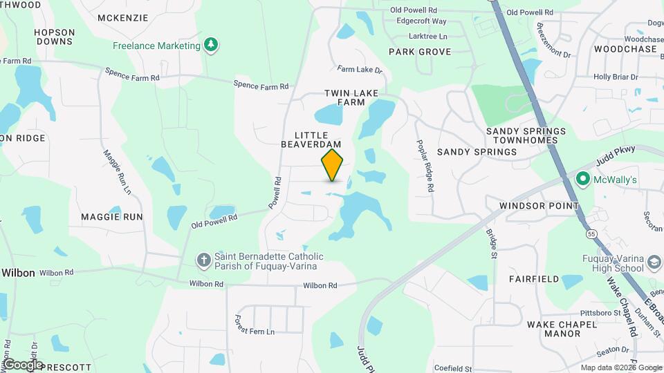 1021 Prewitt Rnch Dr Map and Location Details