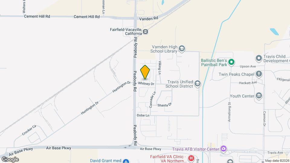 2761 Whitney Dr Map and Location Details