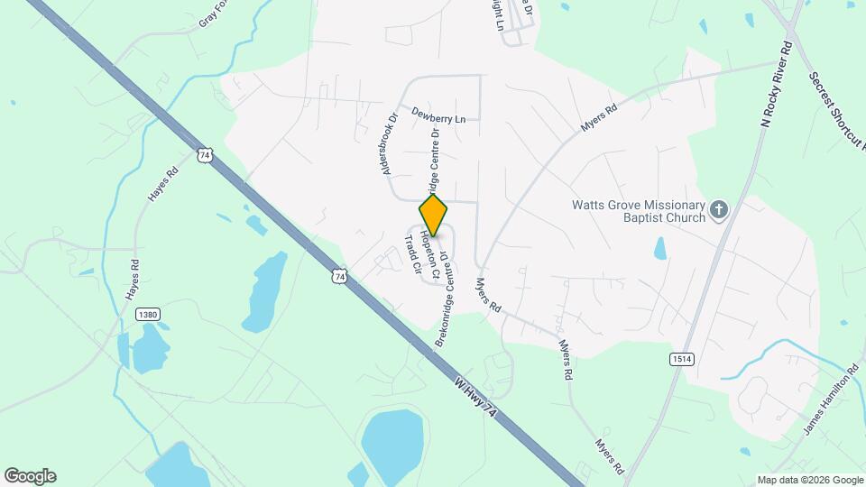 2822 Hopeton Ct Map and Location Details