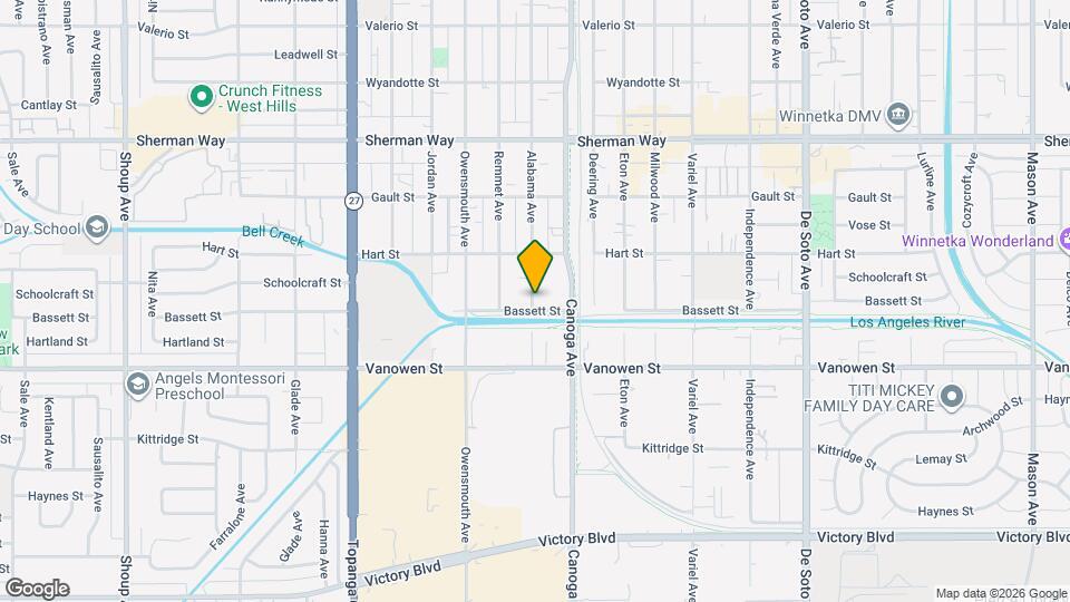 6910 Alabama Ave Map and Location Details