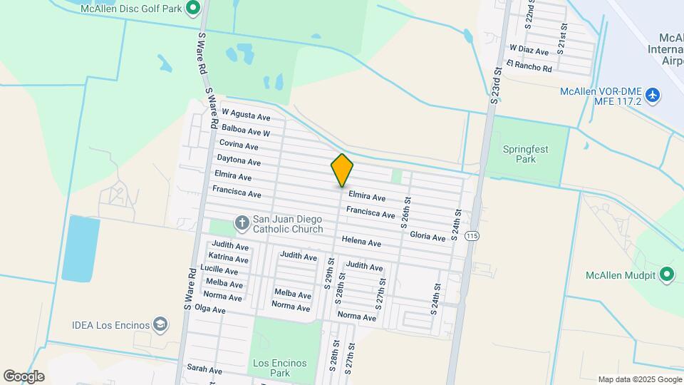 13 Elmira Ave Map and Location Details