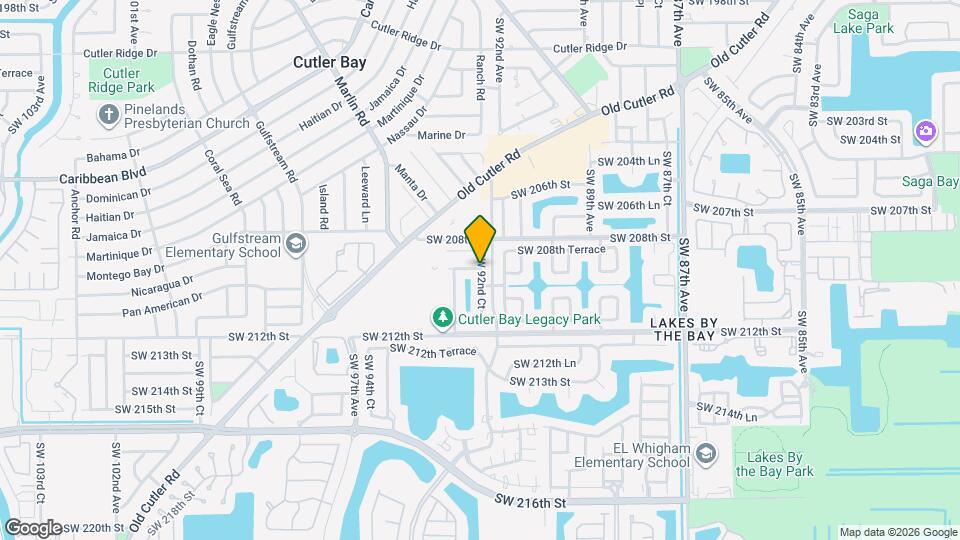 20930 SW 96th Ct Map and Location Details