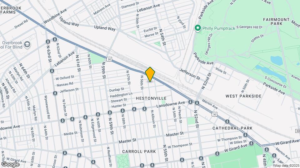 1713 N Allison St Map and Location Details