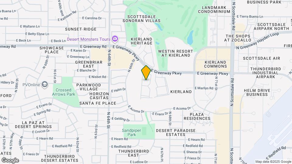 Tradition at Kierland Apartments Map and Location Details