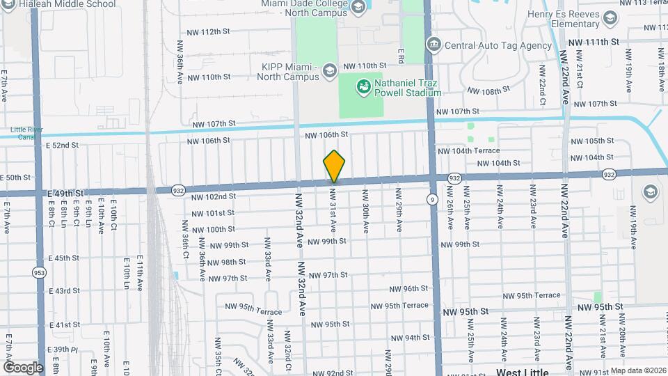 3097 NW 102nd St Map and Location Details