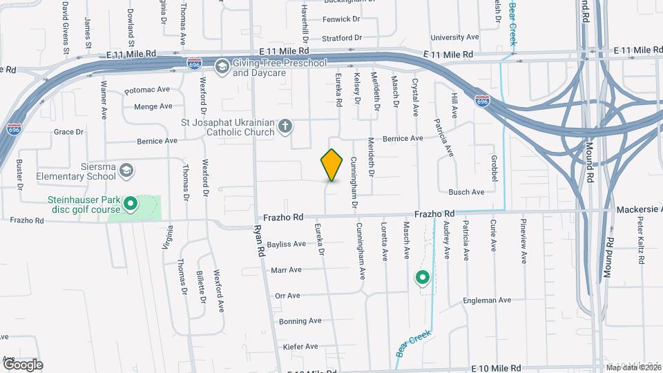26152 Eureka Dr Map and Location Details