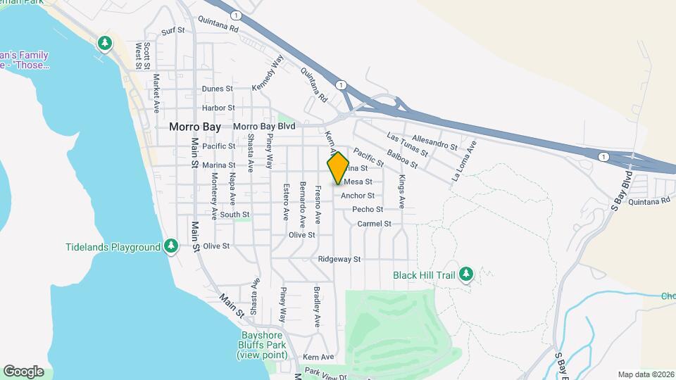 540 Kern Ave Map and Location Details