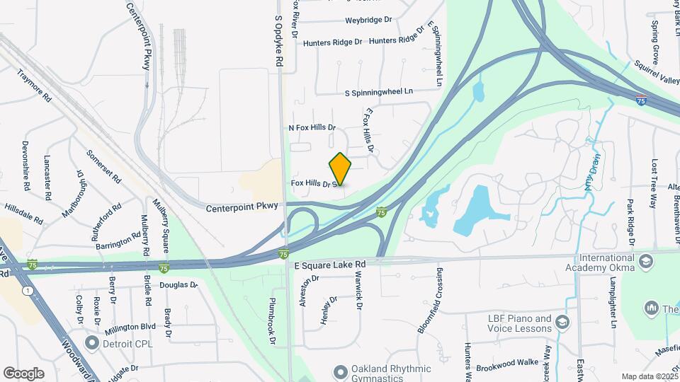 468 Fox Hills Dr S, Unit Fox Hills Condo Map and Location Details