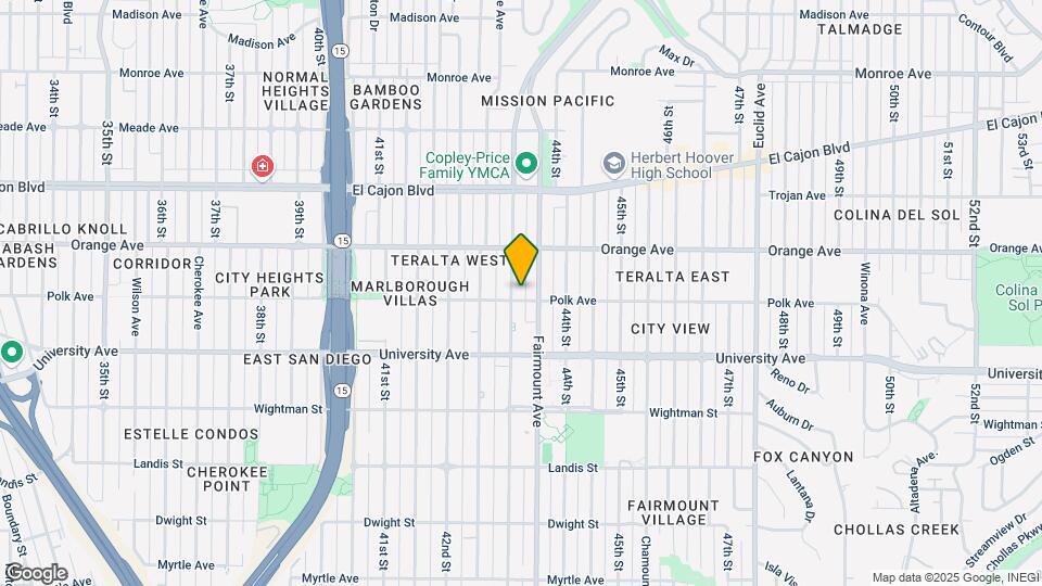 4113 43rd St Map and Location Details