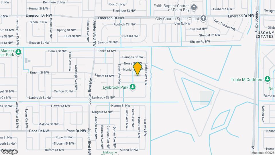 670 Elmont St NW Map and Location Details