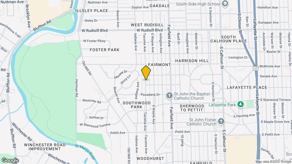 4321 Tacoma Ave Map and Location Details