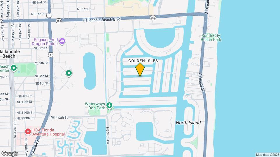 424 Alamanda Dr Map and Location Details