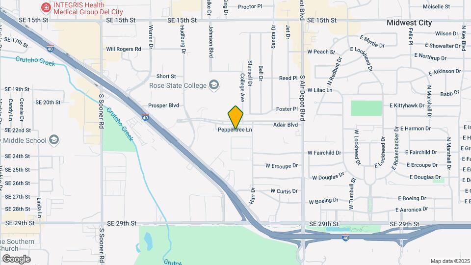 522 Peppertree Ln Map and Location Details