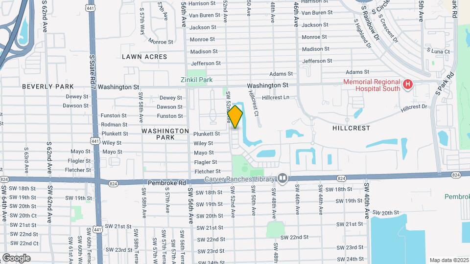 1190 Eucalyptus Dr Map and Location Details