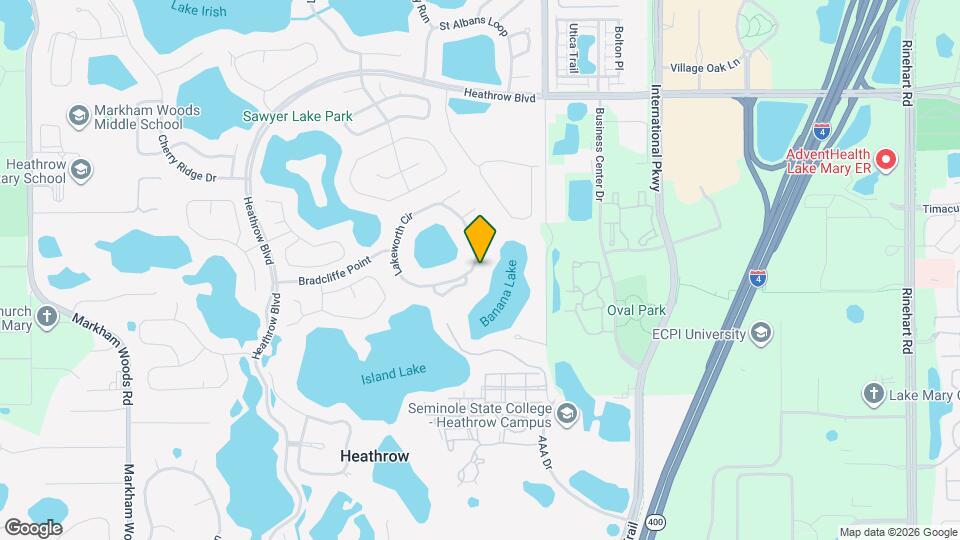 708 Lakeworth Cir Map and Location Details