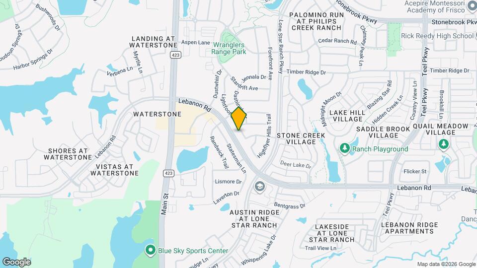 5547 Lightfoot Ln Map and Location Details