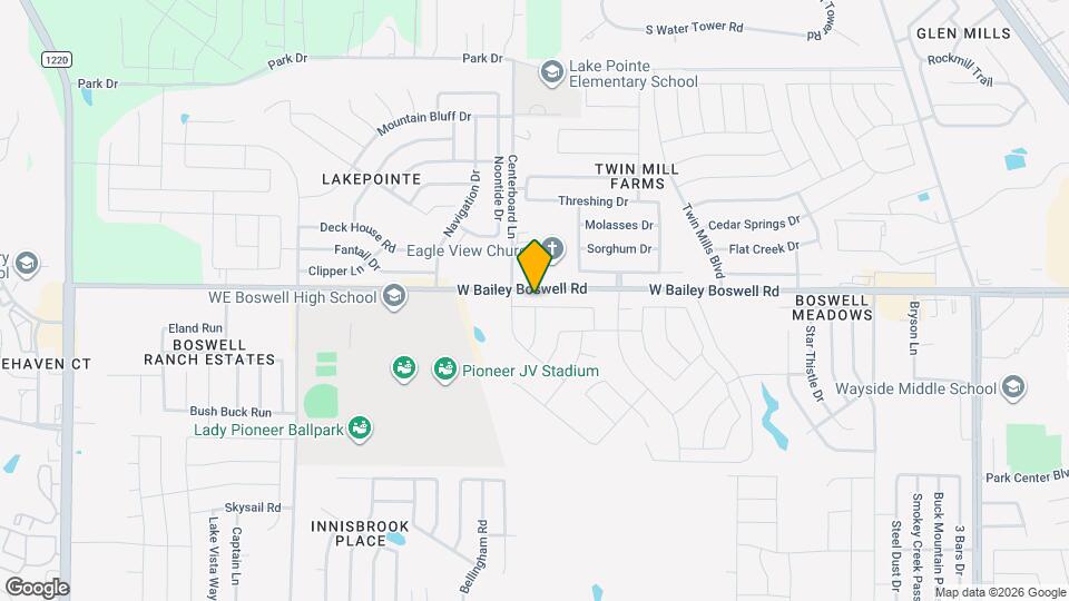 5500 Gold Pond Dr Map and Location Details