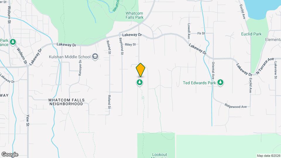 1214 Birch St Map and Location Details