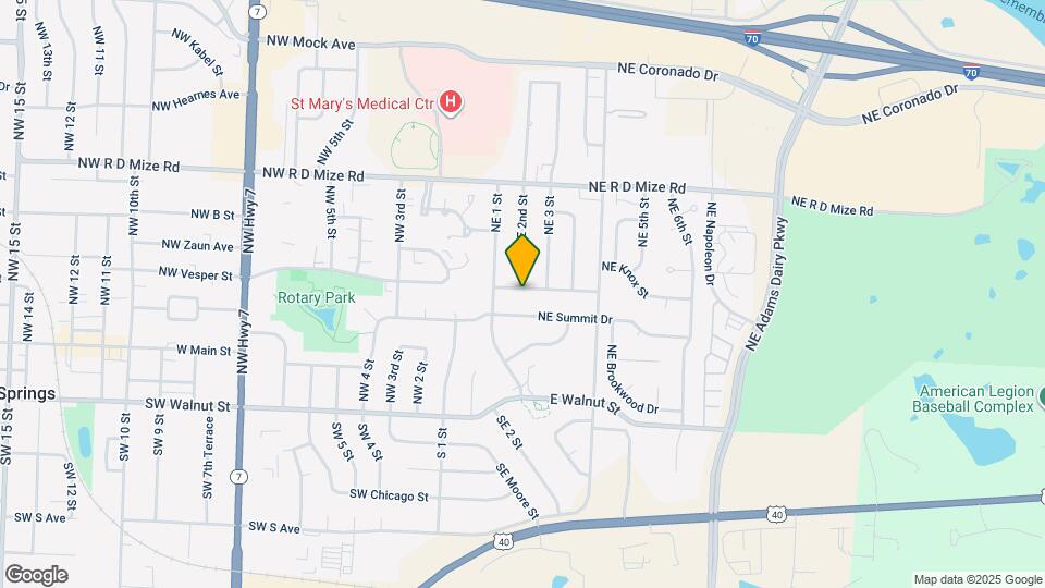 200 NE Knox Map and Location Details