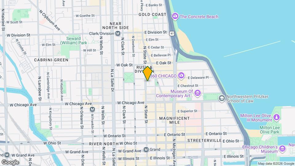 875 N State St Mapa y Detalles de la Ubicación