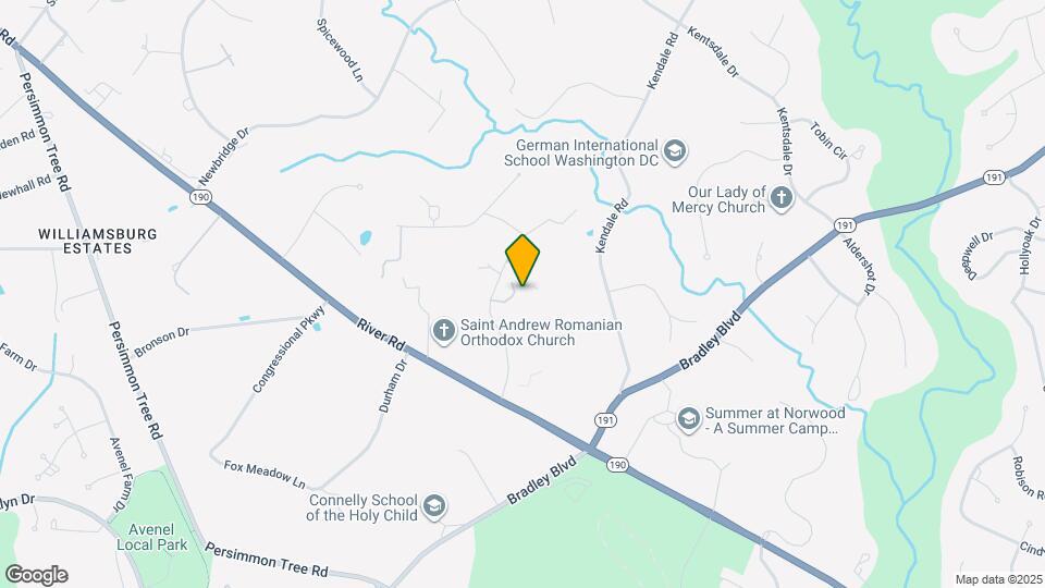 9201 Harrington Dr Map and Location Details