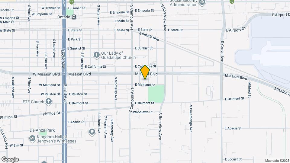 924 S Taylor Ave, Unit C Mapa y Detalles de la Ubicación