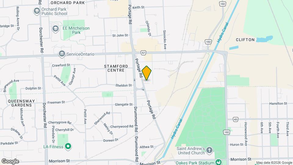 4218 Portage Rd Map and Location Details