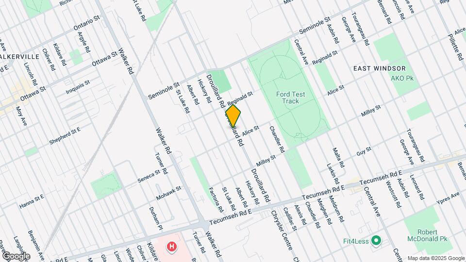 1679 Drouillard Rd Map and Location Details