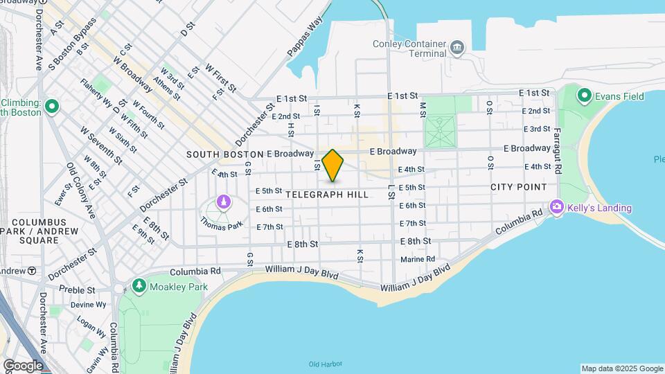 532 E 5th St, Unit 1 Map and Location Details