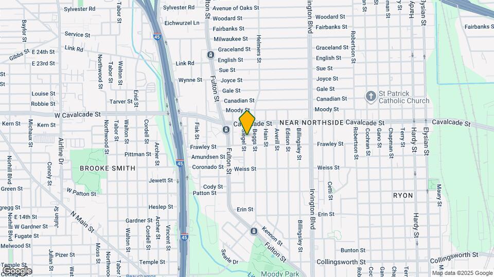 4610 Siegel St, Unit Main Home Map and Location Details