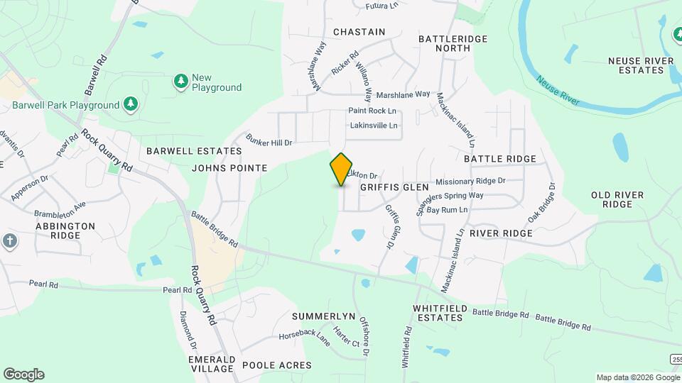 3818 Chehaw Dr Map and Location Details