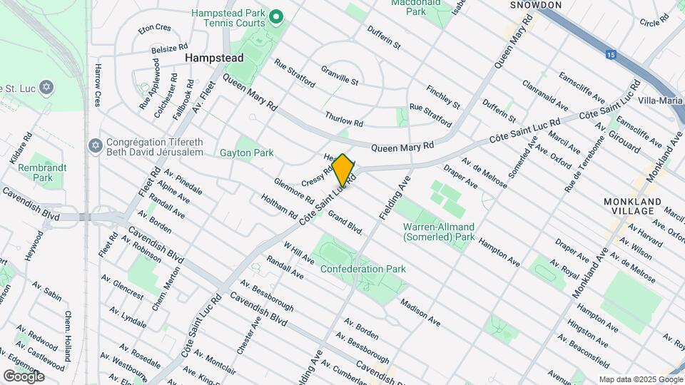 5285 Beaconsfield Av Map and Location Details