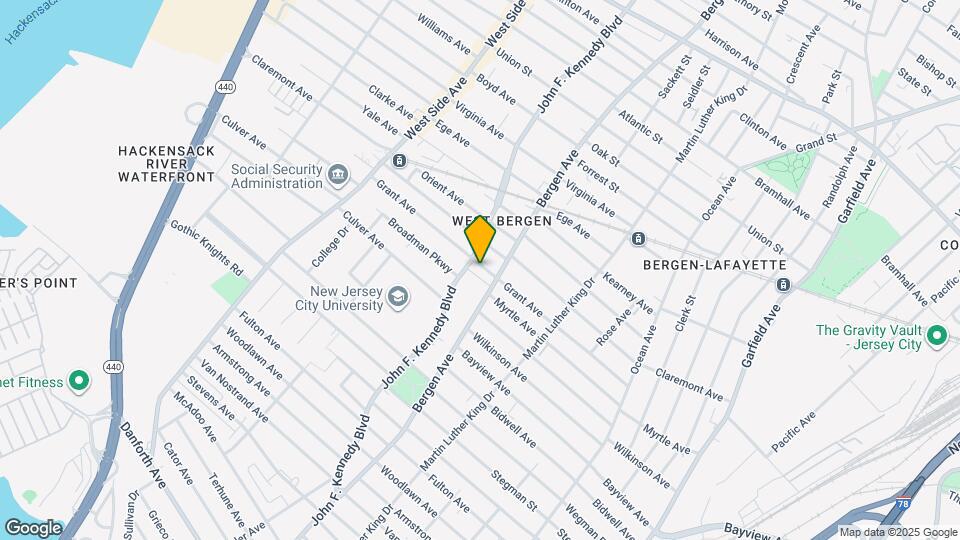 165 Grant Ave Map and Location Details